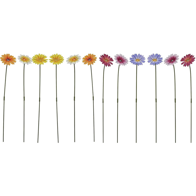 Garden Gear Mixed Metal Daisy Stake 12 Pack - image 1