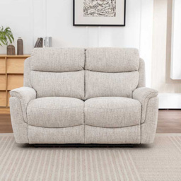 Long Island 2 Seater Beige Recliner Sofa - thumbnail 4