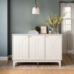 Florence 3 Door Sideboard - Ivory