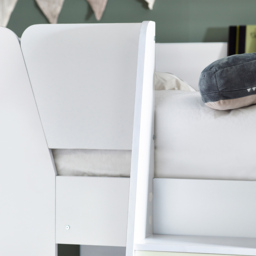 Julian Bowen Parsec All White Bunk Bed - thumbnail 4