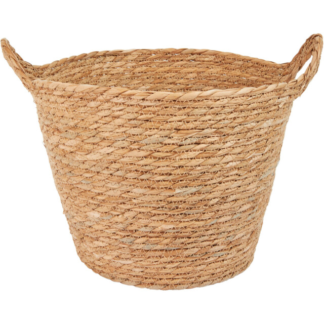 Natural Rush Basket 35cm