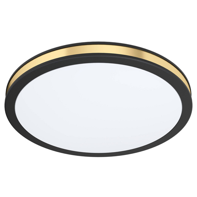 EGLO Pescaito Black and Gold Ceiling Light - image 1