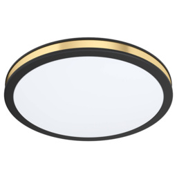 EGLO Pescaito Black and Gold Ceiling Light