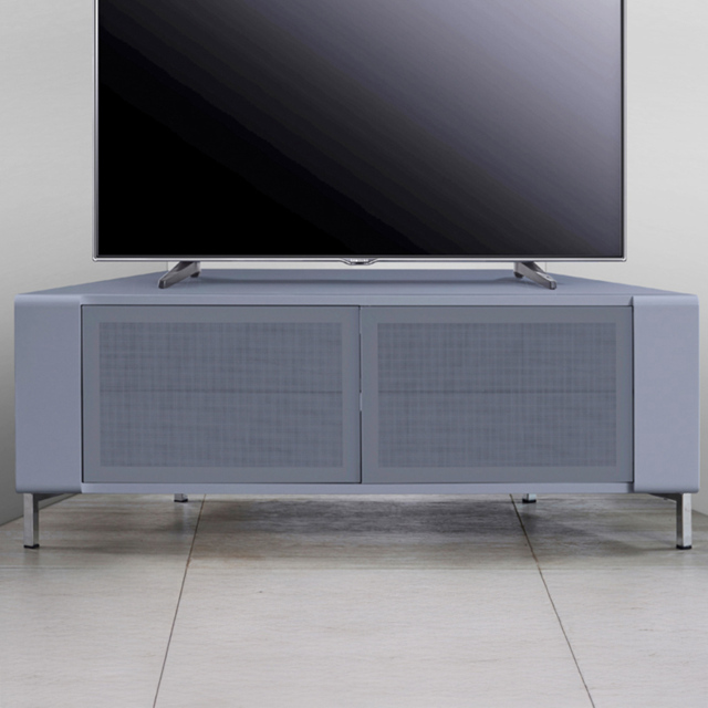 MDA Designs Corvus 2 Door Grey TV Unit - image 1