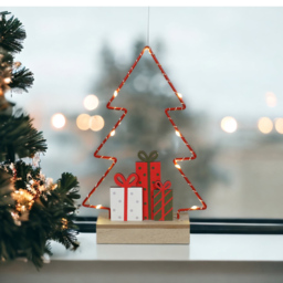 Xmas Haus Wire Frame LED Christmas Tree 26cm - thumbnail 3
