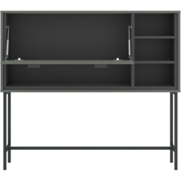Furniture To Go Arundel Single Door 3 Shelf Green Bar Table - thumbnail 3