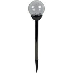 Luxform Palma Black Pearl LED Solar Garden Spike Light