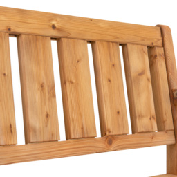 AMATA Ungurs 3 Seater Brown Straight Bench - thumbnail 4
