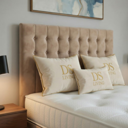 DS Living Casia Mink Super King Size Plush Velvet Divan Bed with 4 Drawer - thumbnail 3