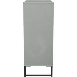 Crowndale Fluted 5 Drawer Dusk Grey Chest of Drawers Ready Assembled - thumbnail 3