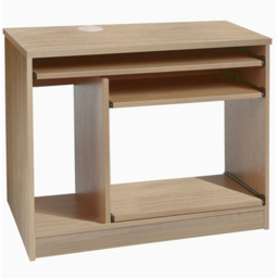 R White Cabinets Brown Computer Desk - thumbnail 2