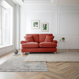 The Victoria 2 Seater Apricot Sofa - thumbnail 4