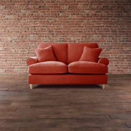 The Victoria 2 Seater Apricot Sofa - thumbnail 3