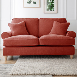 The Victoria 2 Seater Apricot Sofa