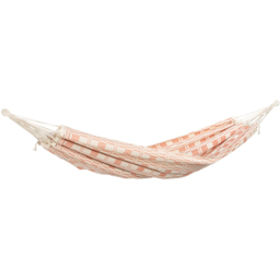 Amazonas Carioca Coral Orange Double Premium Traditional Cotton Garden Hammock Only - thumbnail 2
