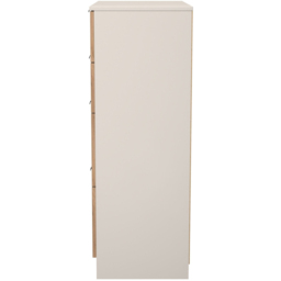 Crowndale Bora 4 Drawer Gold Craft Oak and Kashmir Deep Chest of Drawers Ready Assembled - thumbnail 3