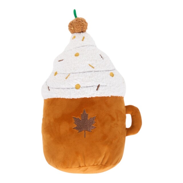 Brown Pumpkin Spiced Shaped Cushion 30cm - image 1