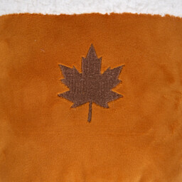 Brown Pumpkin Spiced Shaped Cushion 30cm - thumbnail 4