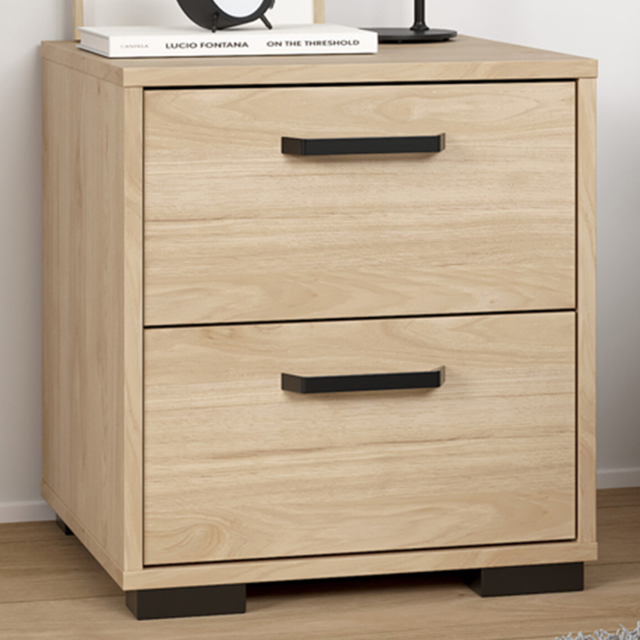 Furniture To Go Sofia Jackson Hickory 2 Drawer Nightstand - image 1