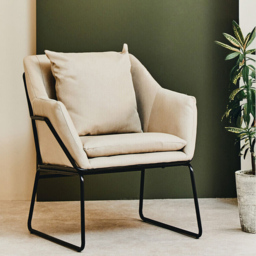 Premier Housewares Stockholm Stone Armchair - thumbnail 3