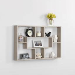 Latitude Multi Section Shelf - Oak