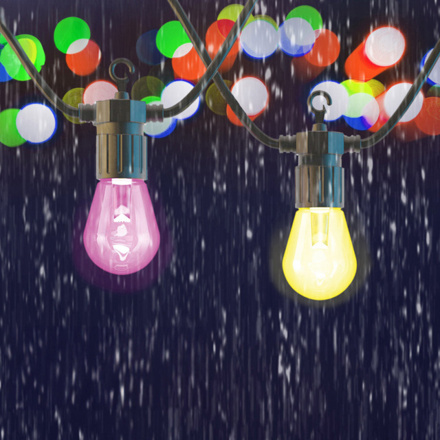 ENER-J Smart Wi-Fi Outdoor LED String Light Kit - image 1