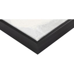 Monochrome Abstract Framed Grey Canvas Wall Art 76 x 100cm - thumbnail 4