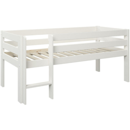 Noomi Shorty White Mid Sleeper Kids Bed - thumbnail 2
