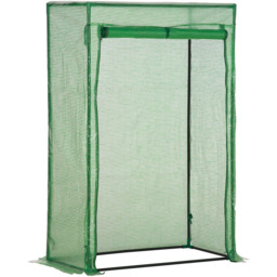 Outsunny Green Mini Greenhouse 3.2 x 1.6ft - thumbnail 1