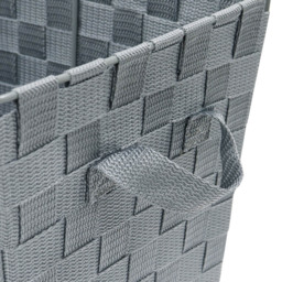JVL 16L Vichy Rectangular Nylon Storage Basket - thumbnail 4