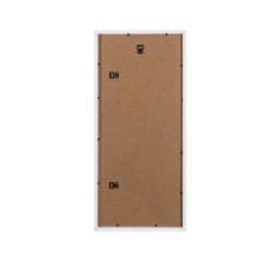 Box Photo Frame Multi Aperture - 60x25cm - White - thumbnail 3