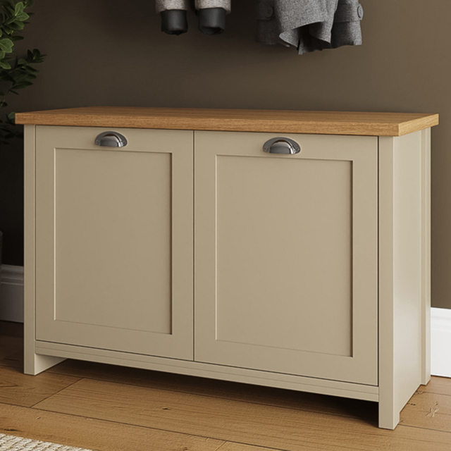 GFW Lancaster Cream Shoe Storage - image 1