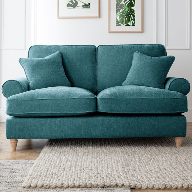 The Victoria 2 Seater Emerald Sofa - image 1