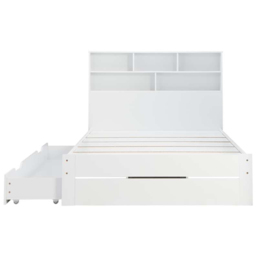 Alfie King Size White Storage Bed - thumbnail 3