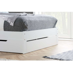 Alfie King Size White Storage Bed - thumbnail 4