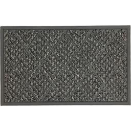 Gabriel Scraper Doormat Black