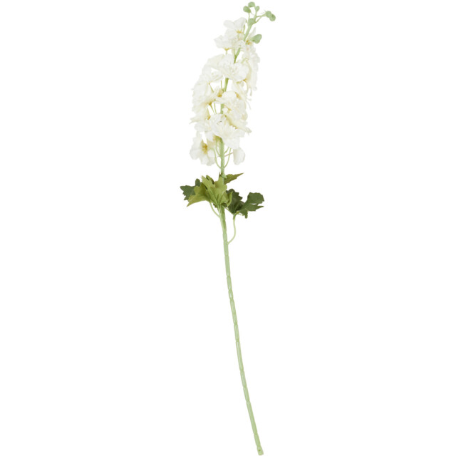 White Delphinium Single Stem Artificial Flower - image 1