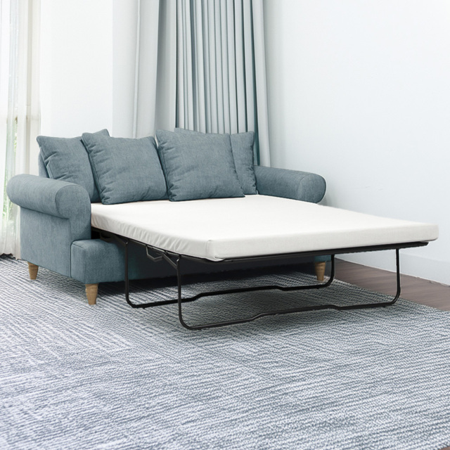 Clara Faro 9 Blue 2 Seater Agmamito Sofa Bed - image 1