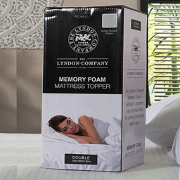 The Lyndon Company Double Memory Foam Mattress Topper - thumbnail 2