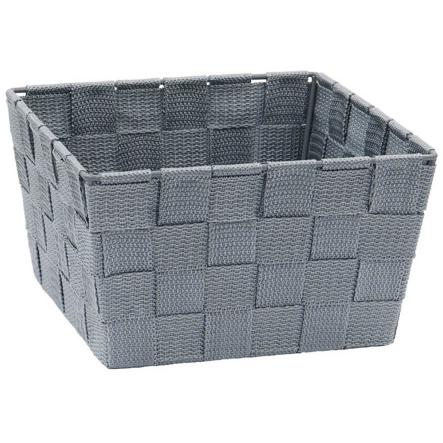 JVL 3L Vichy Square Nylon Storage Basket - image 1
