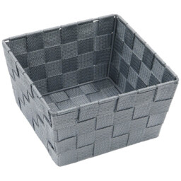 JVL 3L Vichy Square Nylon Storage Basket - thumbnail 3
