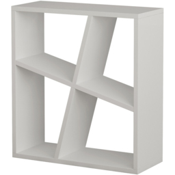 GFW Birtley 4 Shelf White Bookcase - thumbnail 2