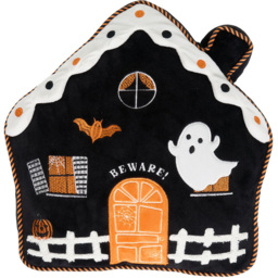 Haunted House Cushion Black - thumbnail 1