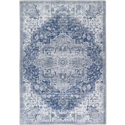 Origins My Washable Blue and Off White Garda Rug 80 x 150cm - thumbnail 1
