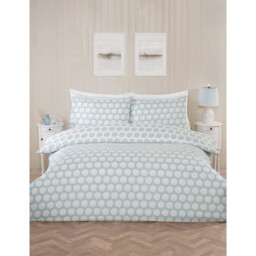 My Home Oceana Shell Blue Double Reversible Duvet Set - thumbnail 2