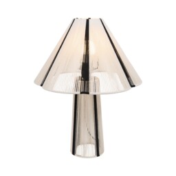 Stripey String Effect Table Light Monochrome - thumbnail 4