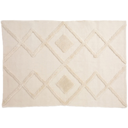 Esselle Home Windsor Geometric Cream Tufted Rug 160 x 230cm - thumbnail 1