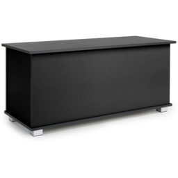 Home Source Malmo Black Ottoman Storage Chest Unit - thumbnail 2