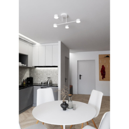 Emibig Halo White 4 Light GX53 LED Ceiling Lamp - thumbnail 3