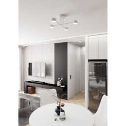 Emibig Halo White 4 Light GX53 LED Ceiling Lamp - thumbnail 4